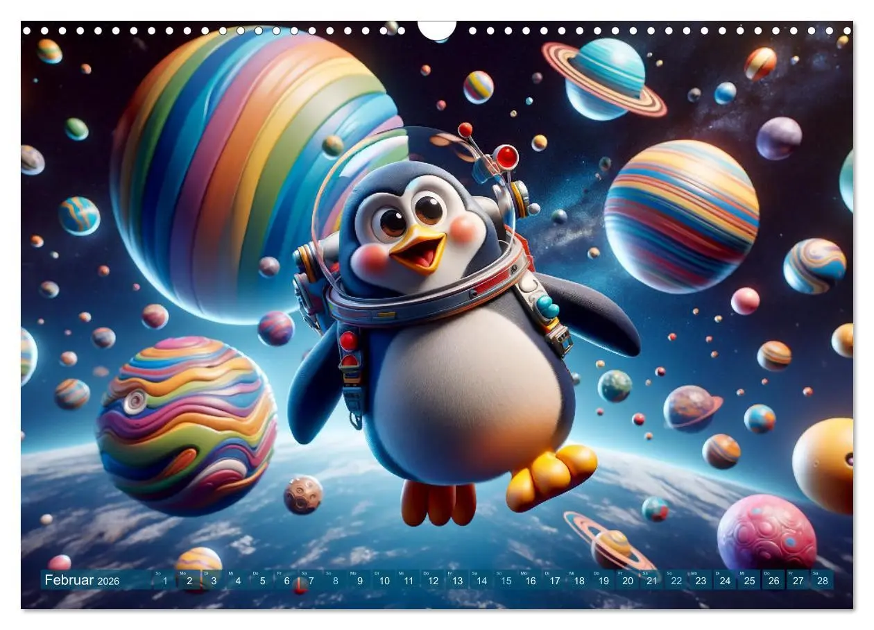 Bild: 9783457466599 | Tierische Raumfahrer: Durch das Universum mit Fell und Feder...