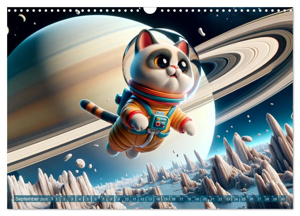 Bild: 9783457466599 | Tierische Raumfahrer: Durch das Universum mit Fell und Feder...