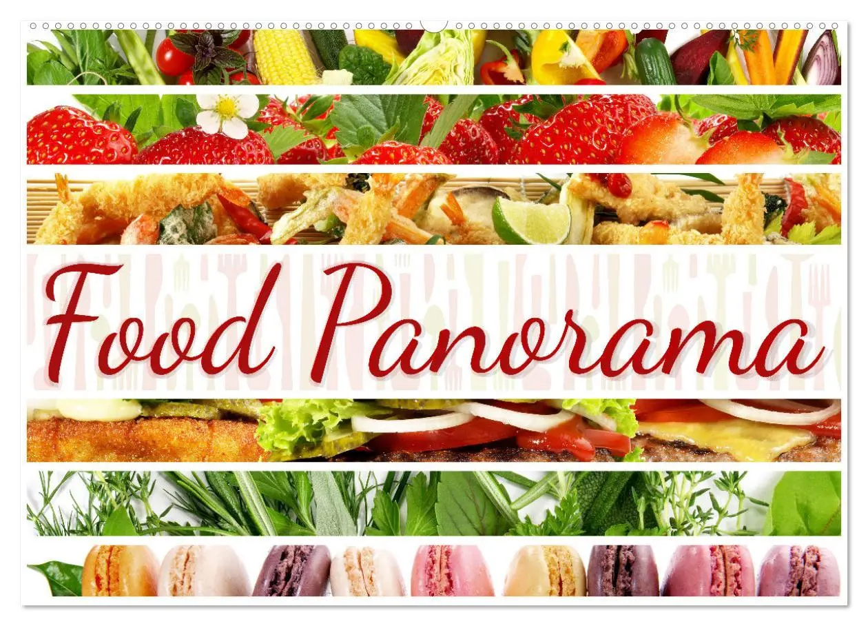 Cover: 9783457916599 | Food Panorama - Küchenkalender 2026 (Wandkalender 2026 DIN A2...