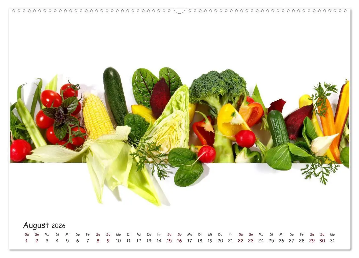 Bild: 9783457916599 | Food Panorama - Küchenkalender 2026 (Wandkalender 2026 DIN A2...
