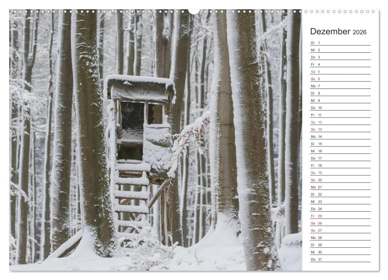 Bild: 9783516006599 | Emotionale Momente: Wild und Jagd. (Wandkalender 2026 DIN A2 quer),...