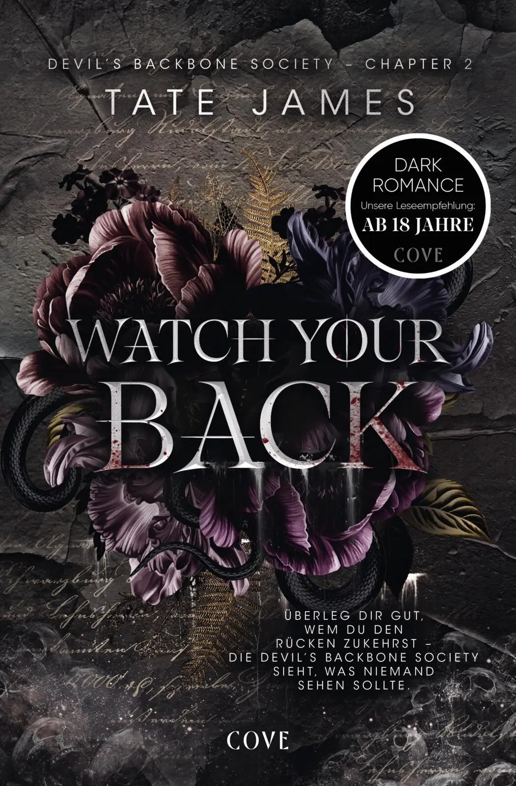 Cover: 9783551586599 | Watch Your Back (Devil's Backbone Society 2) | Tate James | Buch