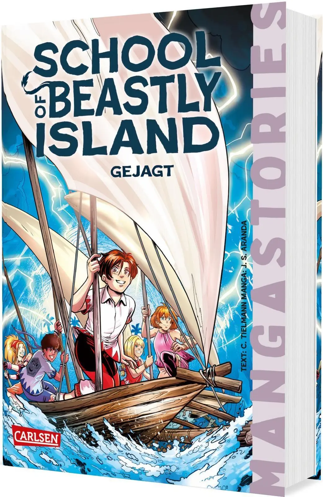 Cover: 9783551656599 | School of Beastly Island 3: Gejagt | Christian Tielmann | Buch | 2026