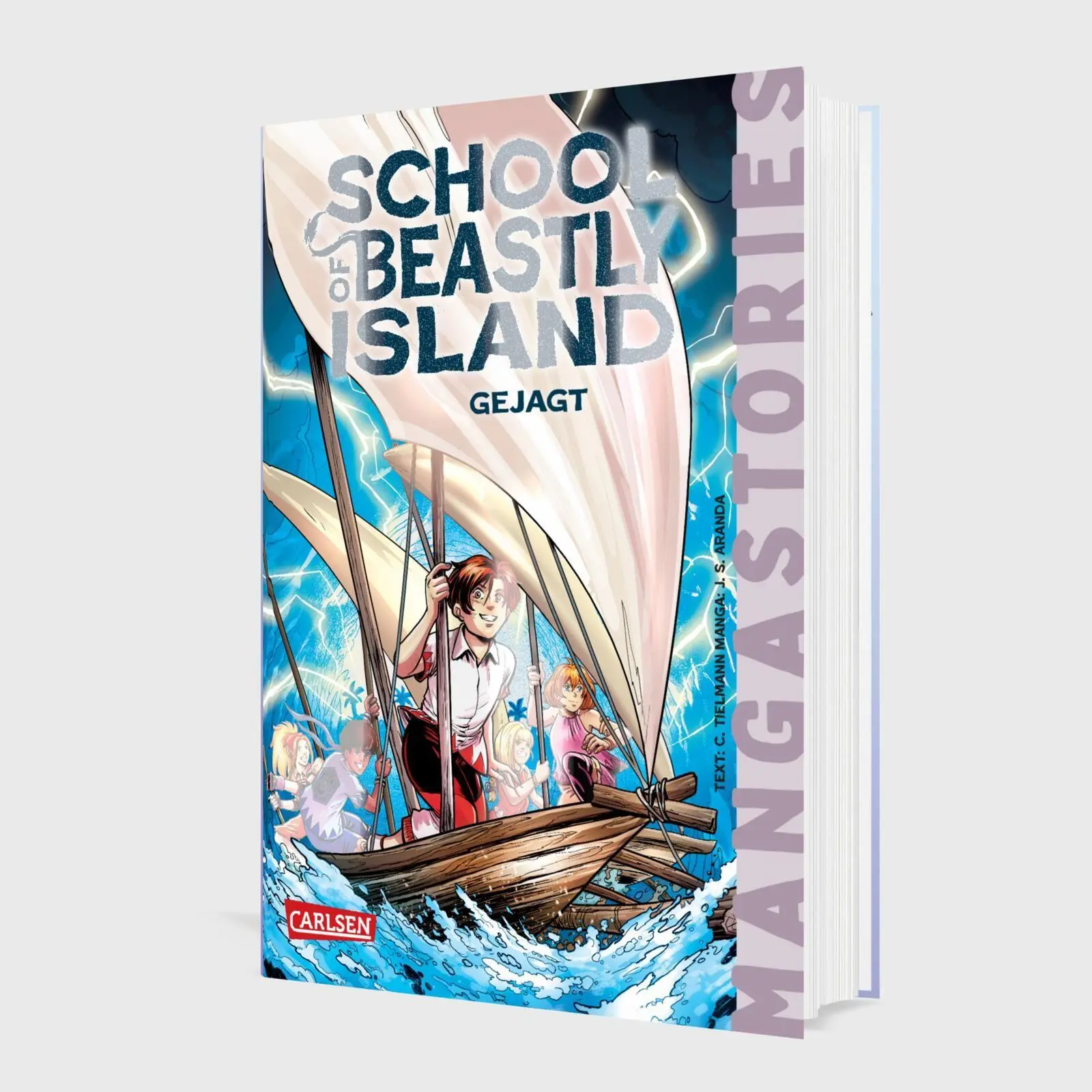 Bild: 9783551656599 | School of Beastly Island 3: Gejagt | Christian Tielmann | Buch | 2026