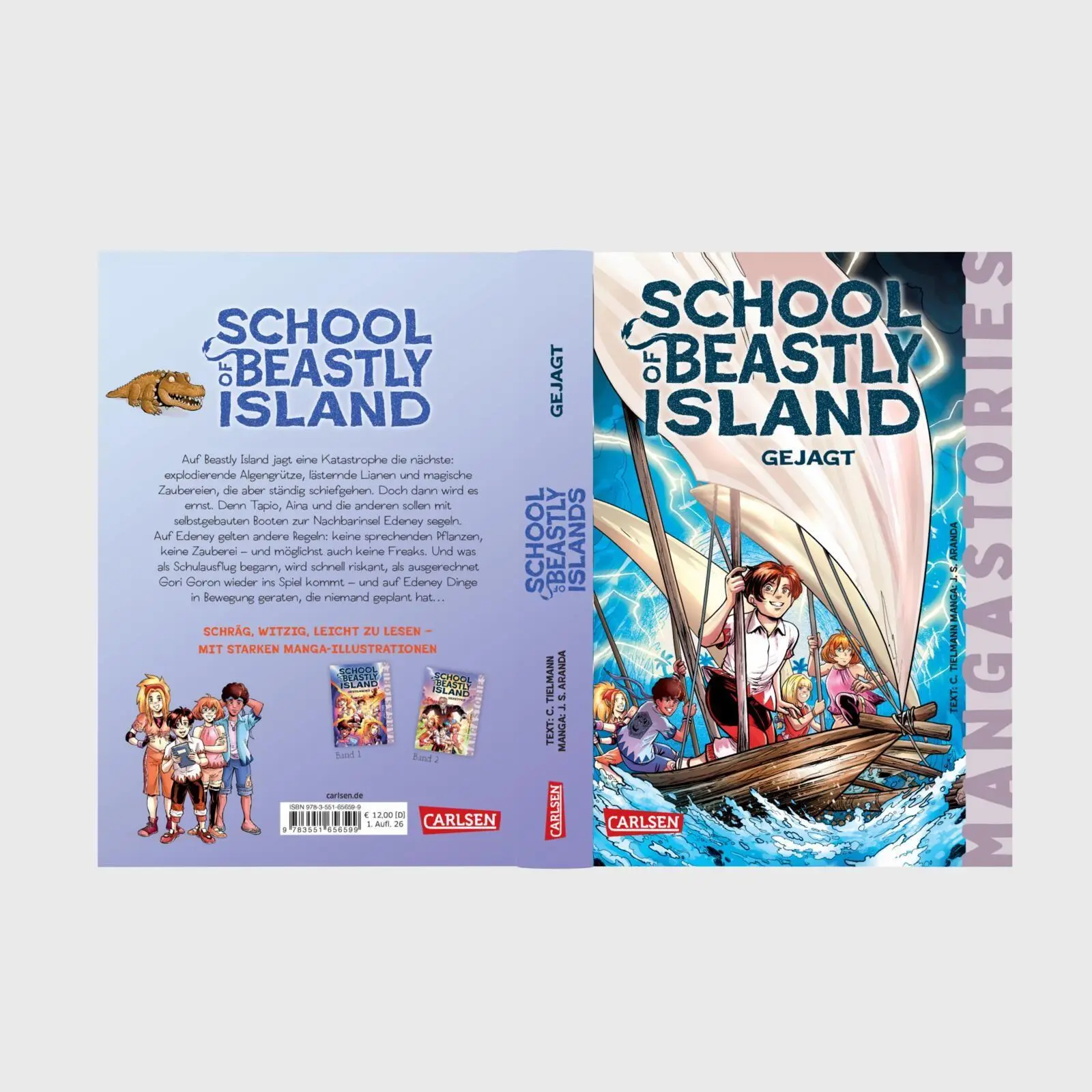 Bild: 9783551656599 | School of Beastly Island 3: Gejagt | Christian Tielmann | Buch | 2026
