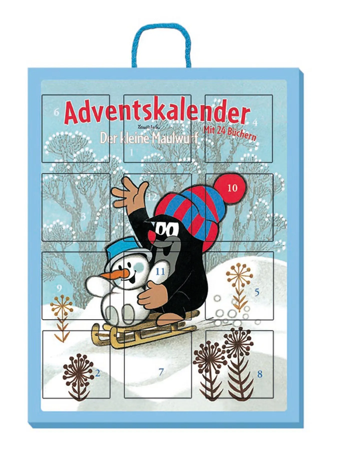 Cover: 9783868486599 | Trötsch Der kleine Maulwurf Minibücher Adventskalender | Zdenek Miler