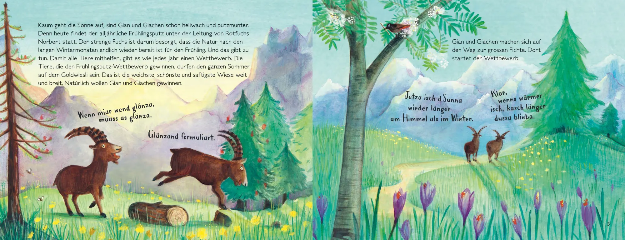 Bild: 9783314106699 | Gian und Giachen dia Beschta us da Bärga | Amélie Jackowski | Buch | ?