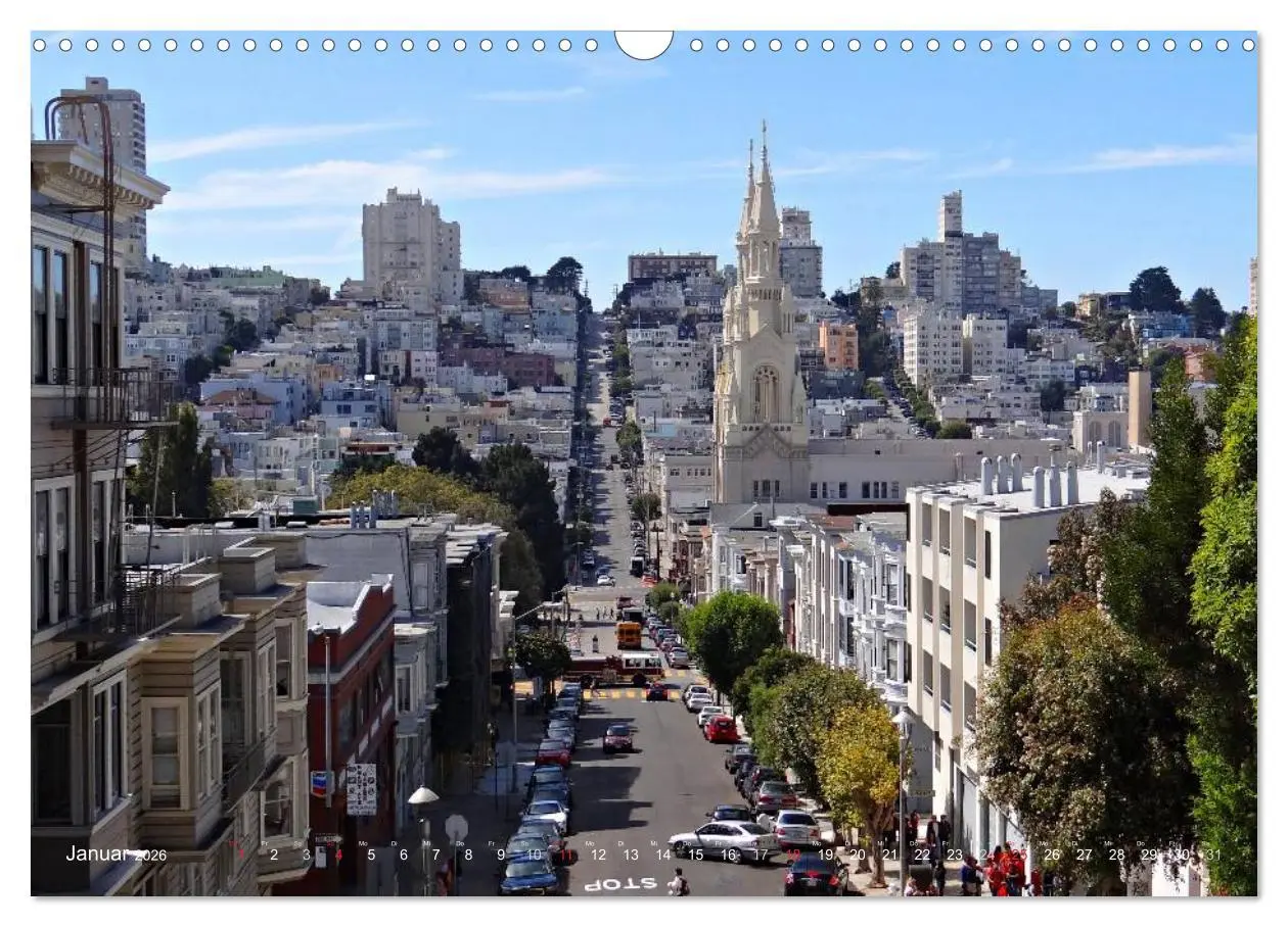 Bild: 9783516096699 | San Francisco Westküste USA (Wandkalender 2026 DIN A3 quer),...
