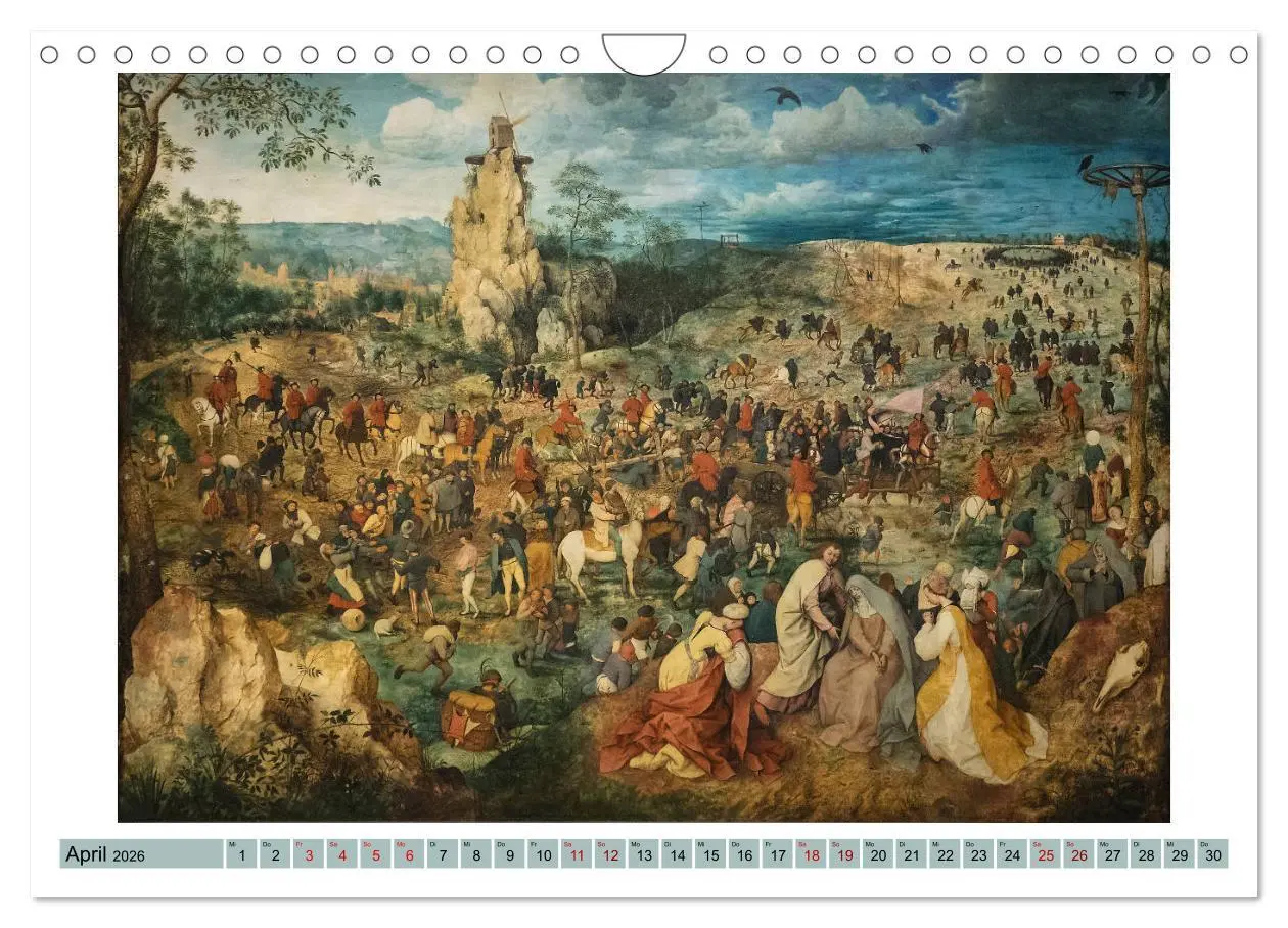 Bild: 9783516236699 | Pieter Bruegel d.Ä. (Wandkalender 2026 DIN A4 quer), CALVENDO...