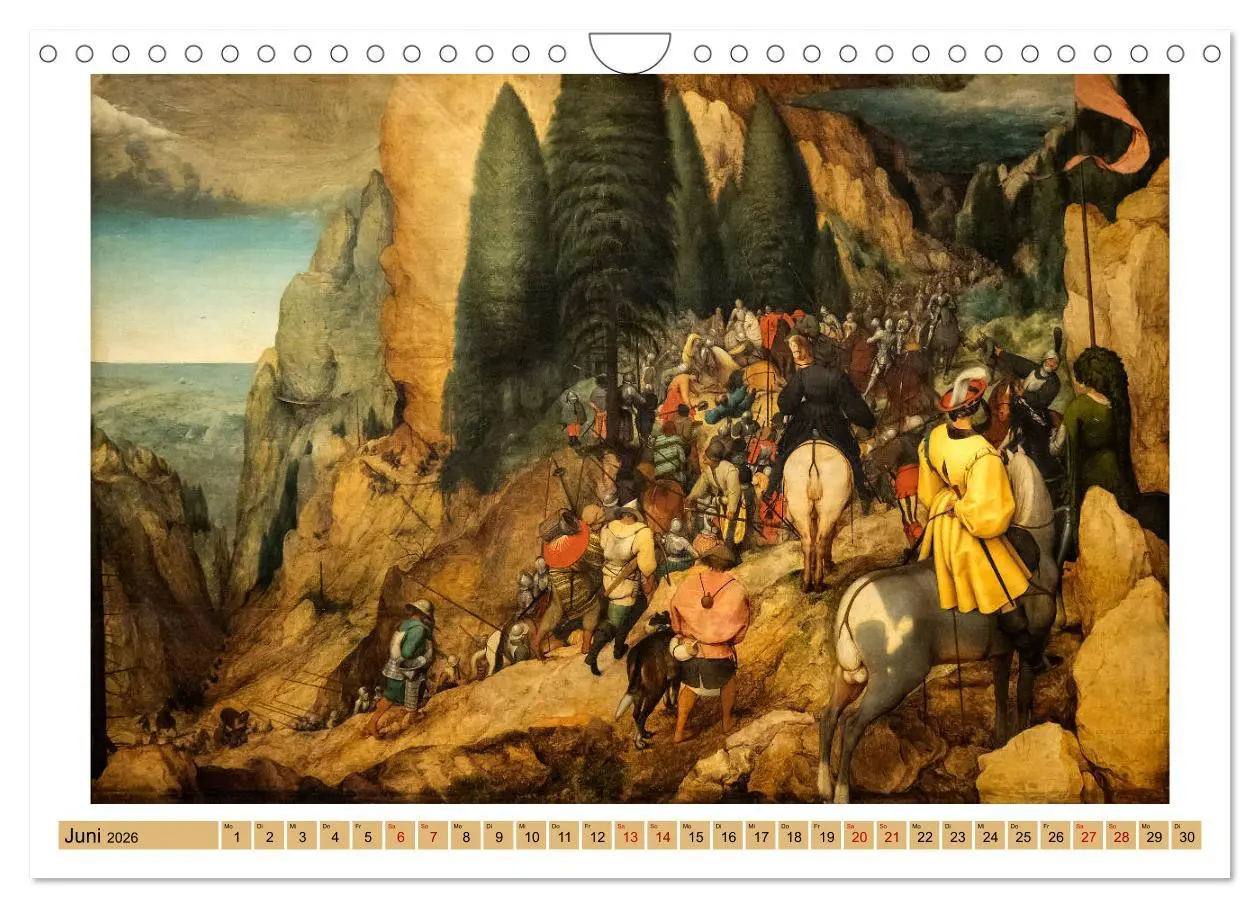 Bild: 9783516236699 | Pieter Bruegel d.Ä. (Wandkalender 2026 DIN A4 quer), CALVENDO...
