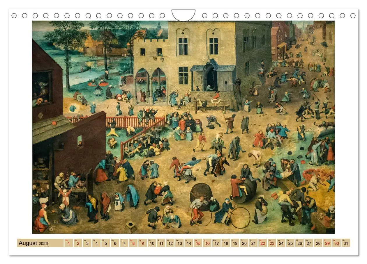 Bild: 9783516236699 | Pieter Bruegel d.Ä. (Wandkalender 2026 DIN A4 quer), CALVENDO...