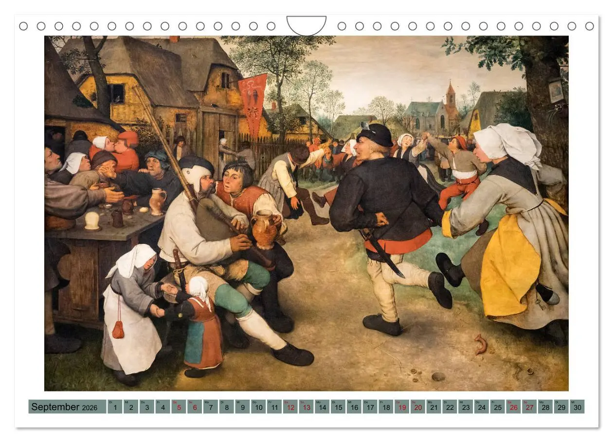 Bild: 9783516236699 | Pieter Bruegel d.Ä. (Wandkalender 2026 DIN A4 quer), CALVENDO...