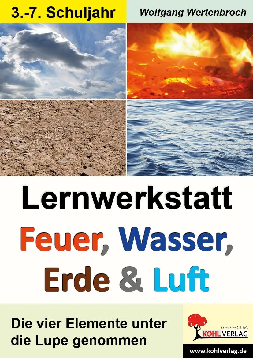 Cover: 9783866326699 | Lernwerkstatt - Feuer, Wasser, Erde und Luft | Wolfgang Wertenbroch