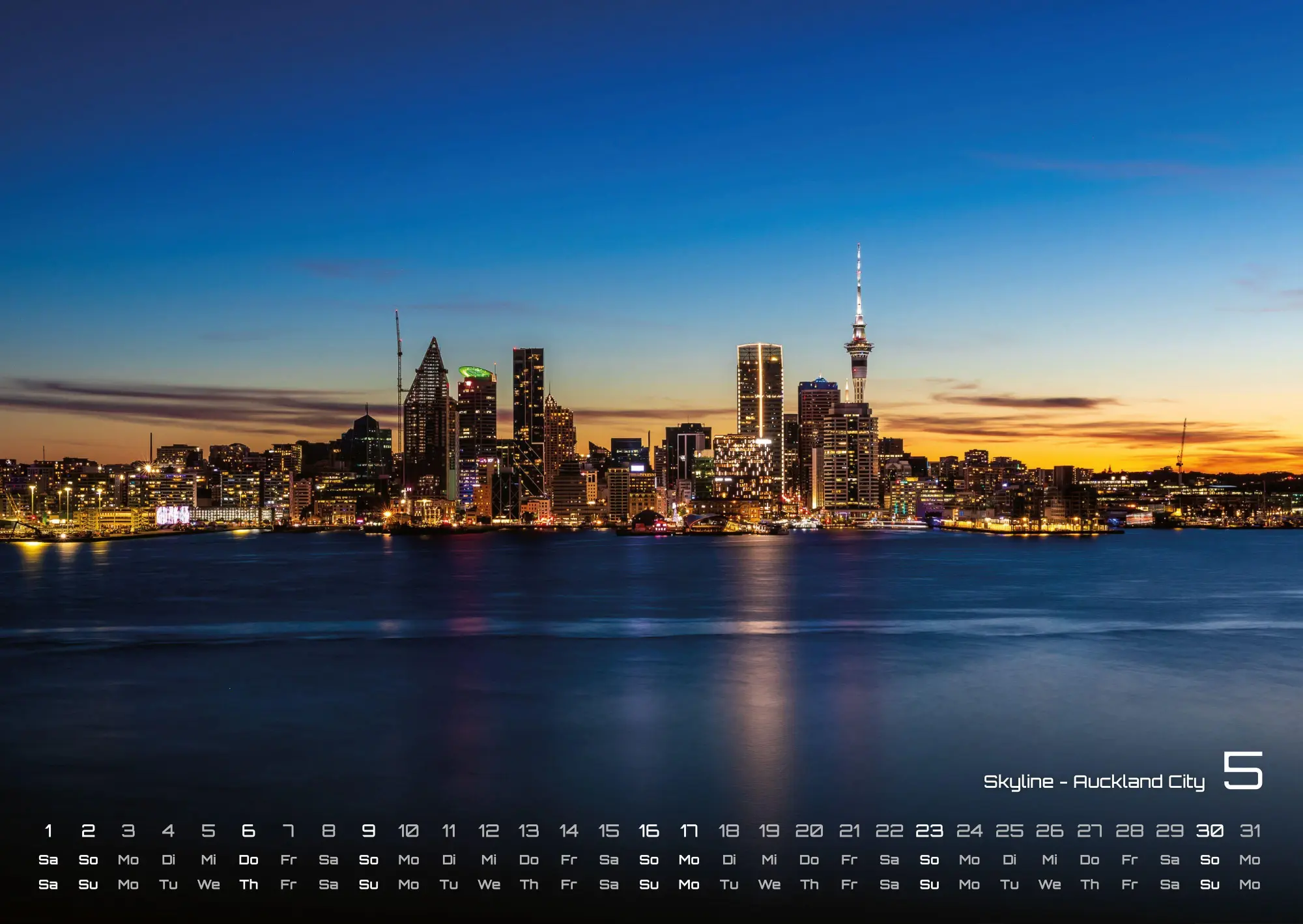 Bild: 9783986736699 | Neuseeland - Das Land der langen weißen Wolke - 2027 - Kalender DIN A2
