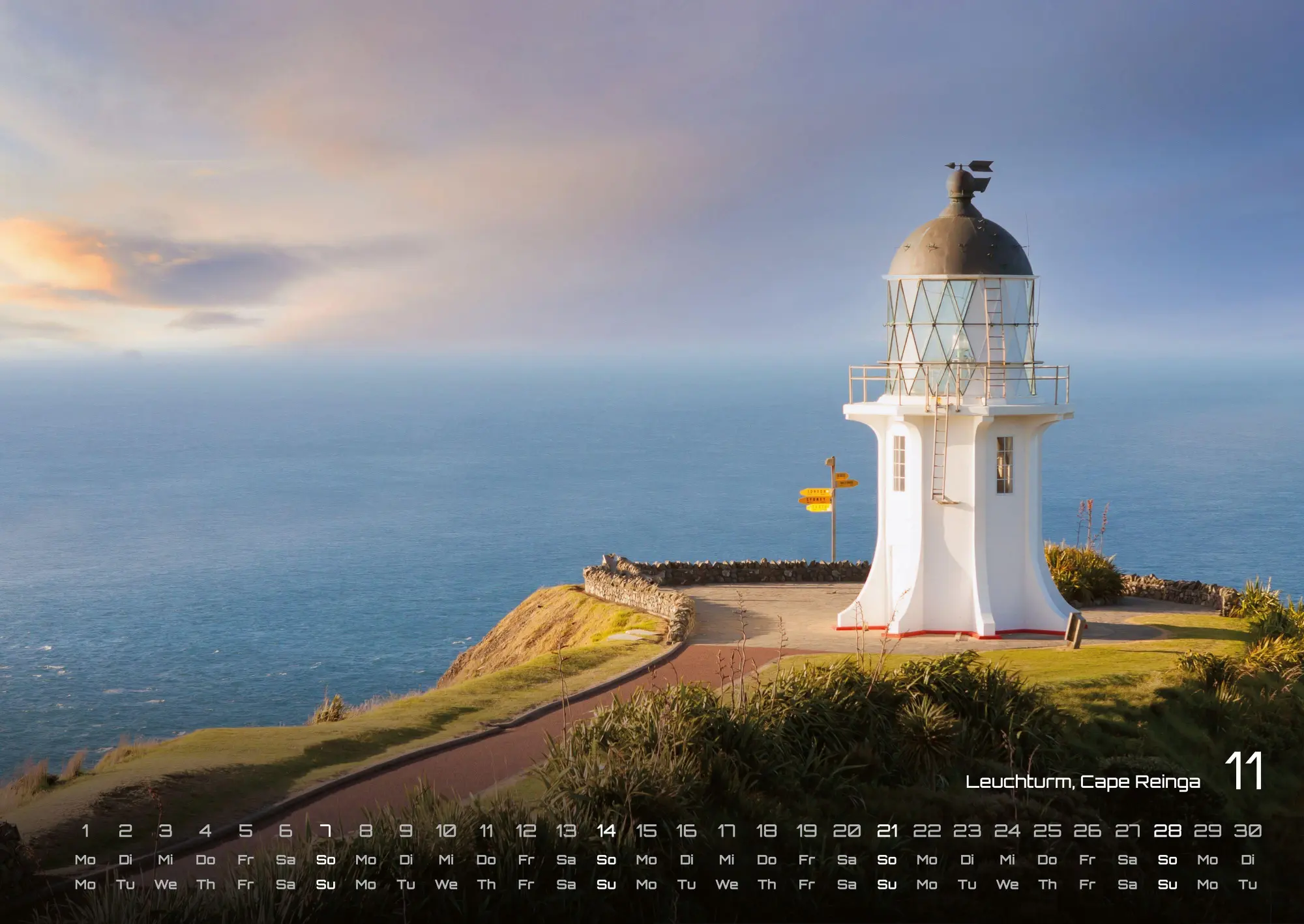 Bild: 9783986736699 | Neuseeland - Das Land der langen weißen Wolke - 2027 - Kalender DIN A2