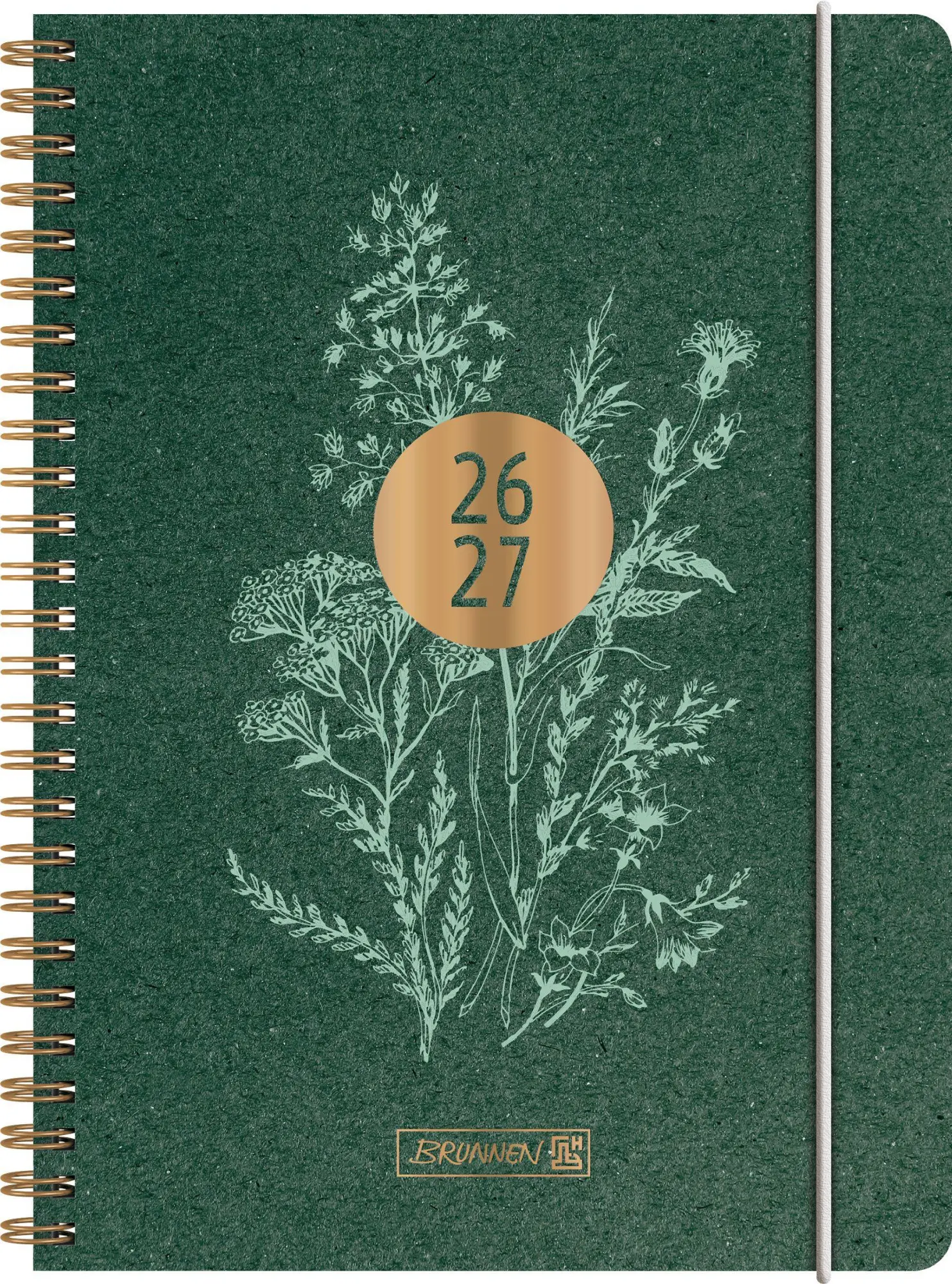 Cover: 4061947156799 | Schülerkalender 2026/2027 "Botanical" A5, Karton | Buch | 208 S.