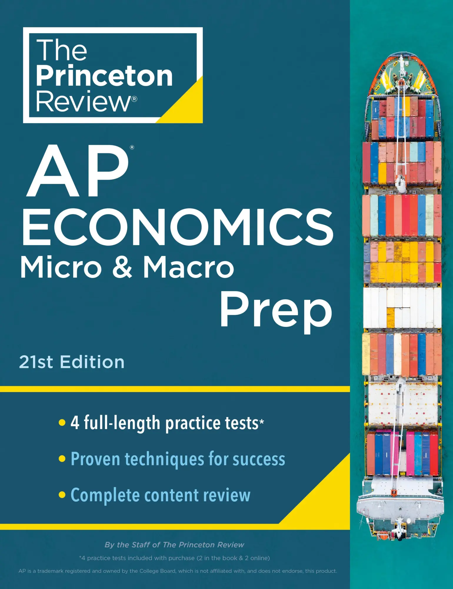 Cover: 9780593516799 | Princeton Review AP Economics Micro &amp; Macro Prep, 21st Edition | Buch