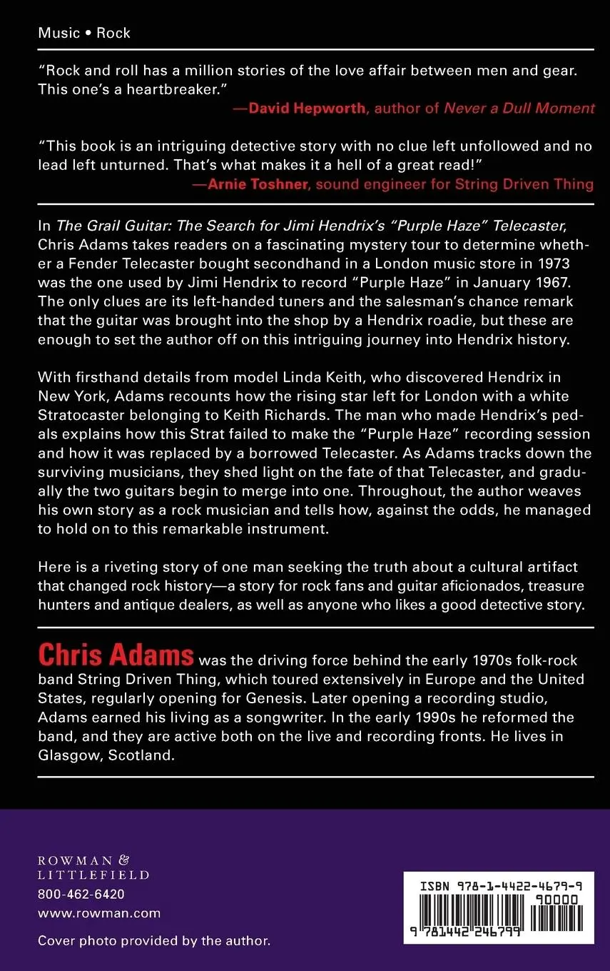 Rückseite: 9781442246799 | The Grail Guitar | Chris Adams | Buch | Englisch | 2016