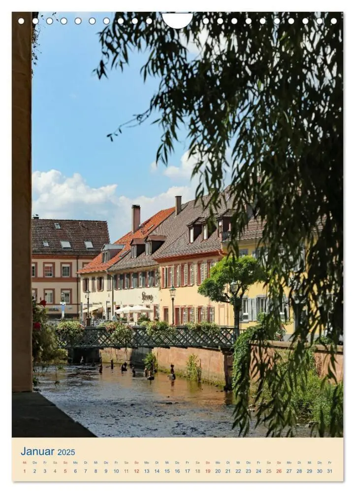 Bild: 9783435976799 | ETTLINGEN (Wandkalender 2025 DIN A4 hoch), CALVENDO Monatskalender