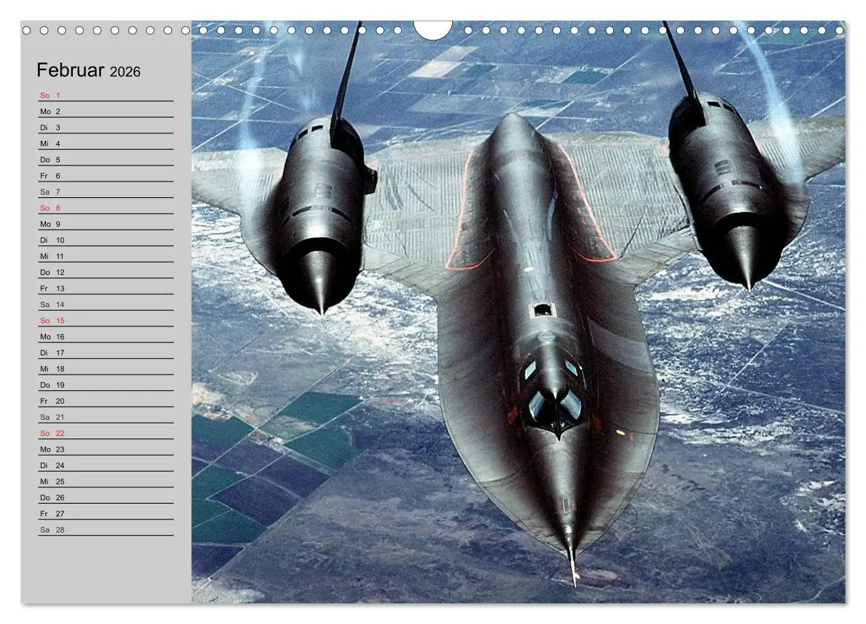 Bild: 9783457996799 | Faszination Kampfflugzeuge (Wandkalender 2026 DIN A3 quer),...