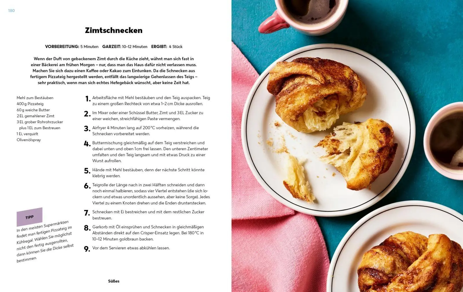 Bild: 9783742326799 | Das geniale Airfryer-Kochbuch - 15-Minuten-Gerichte | Clare Andrews