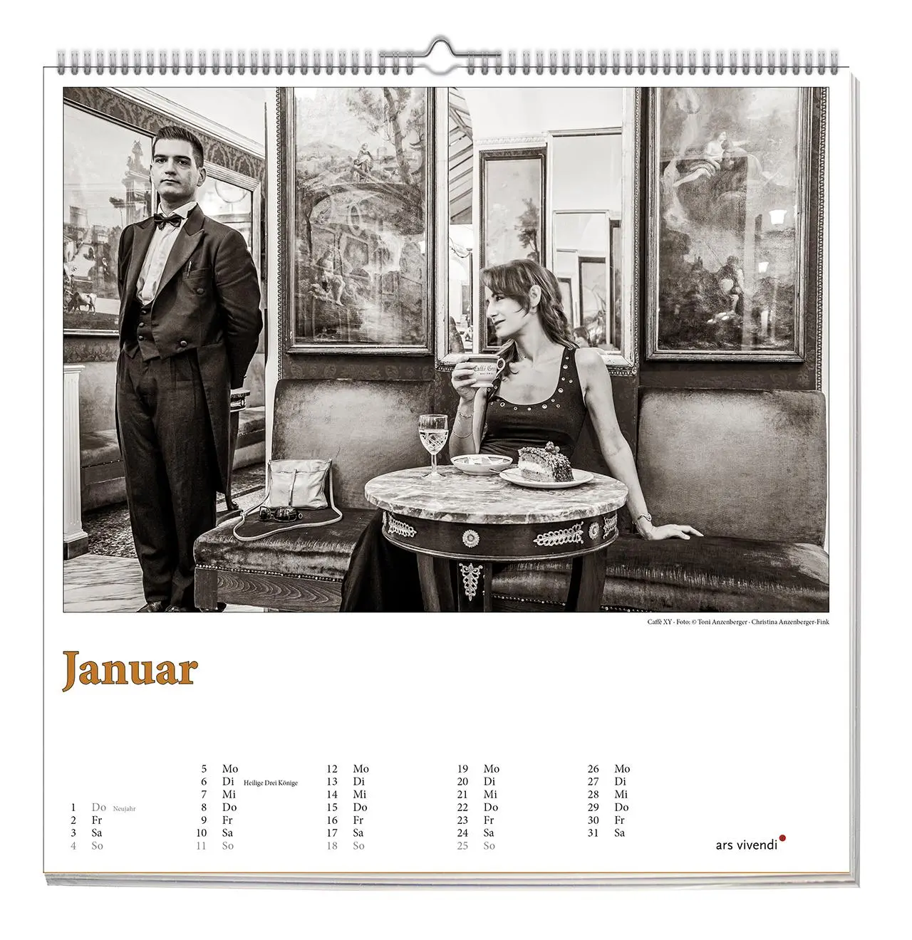 Bild: 9783747206799 | Caffè d'Italia 2026 | Wandkalender | Anzenberger-Fink (u. a.) | 12 S.