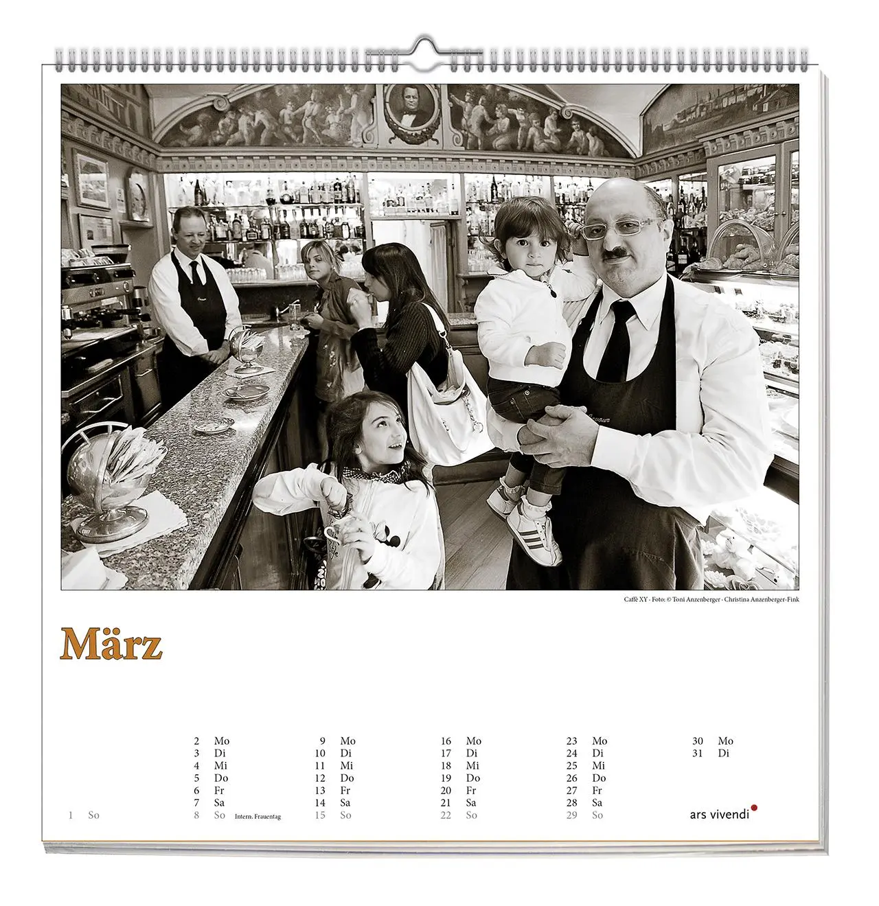 Bild: 9783747206799 | Caffè d'Italia 2026 | Wandkalender | Anzenberger-Fink (u. a.) | 12 S.