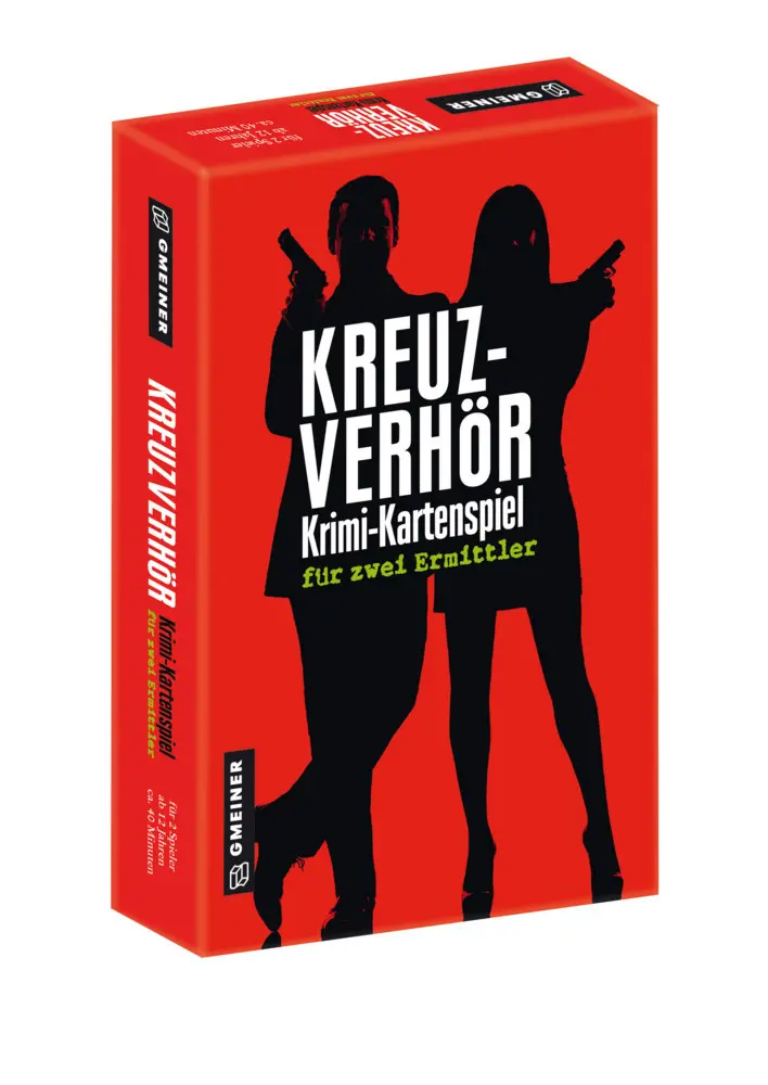 Cover: 9783899776799 | Kreuzverhör | Krimi-Kartenspiel für zwei "Ermittler" | Sonja Klein