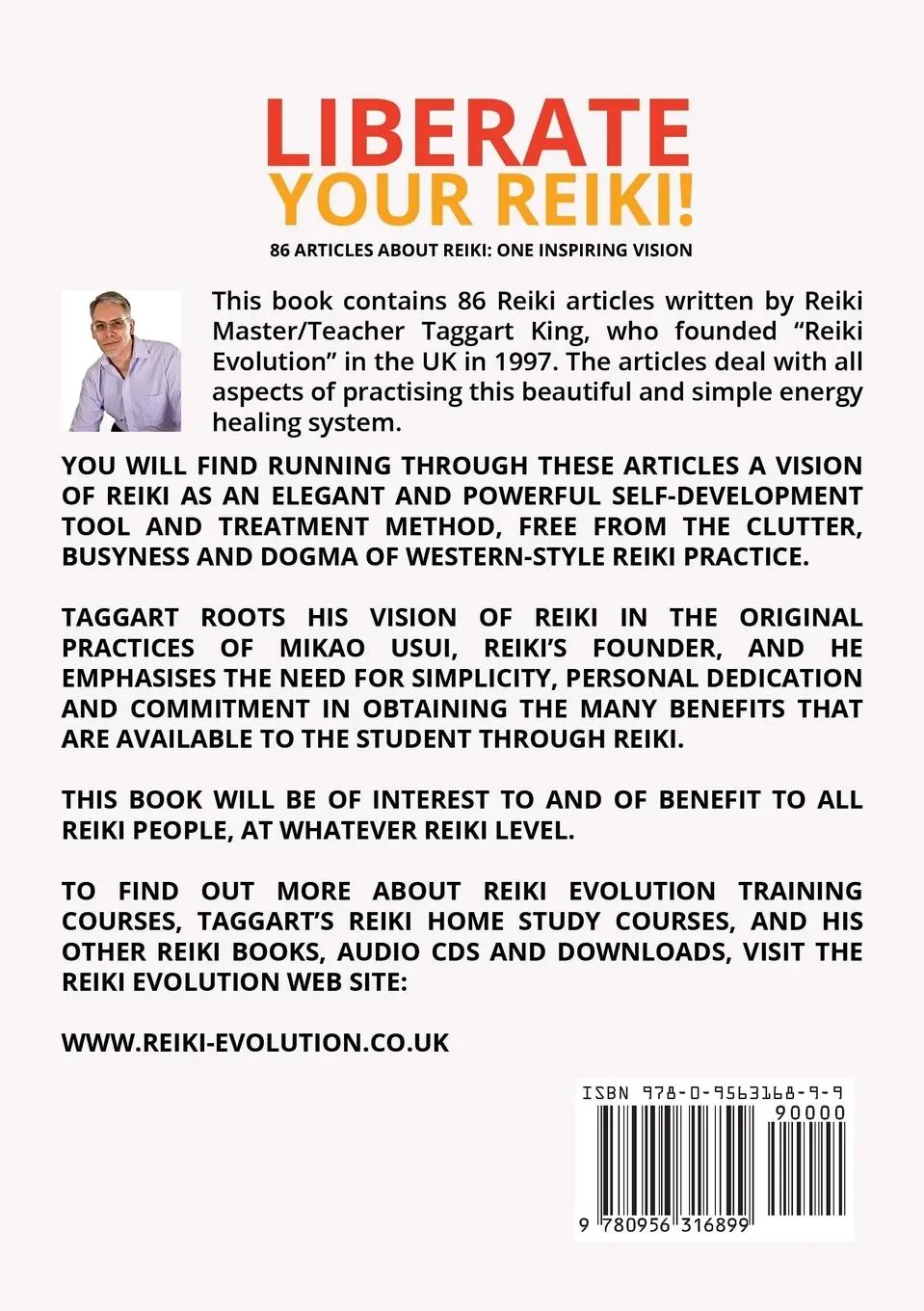 Rückseite: 9780956316899 | Liberate Your Reiki! | 86 Articles About Reiki: One Inspiring Vision