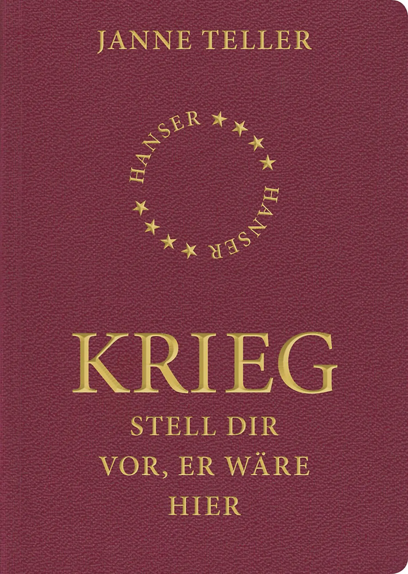Cover: 9783446236899 | Krieg | Stell dir vor, er wäre hier | Janne Teller | Buch | 59 S.