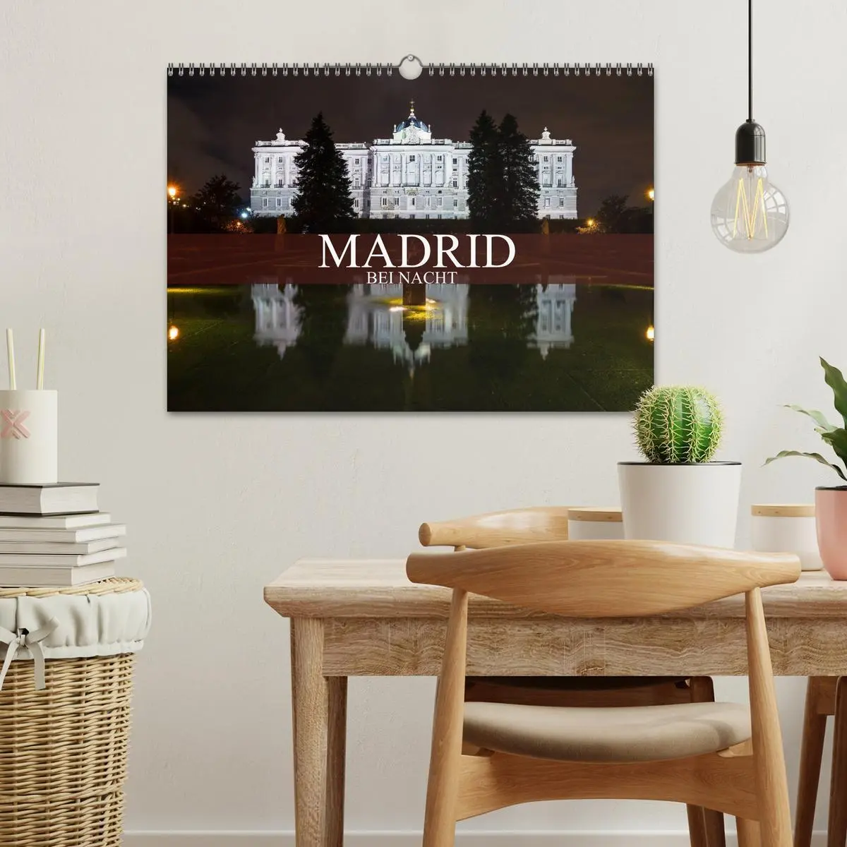 Bild: 9783457986899 | Madrid bei Nacht (Wandkalender 2026 DIN A3 quer), CALVENDO...