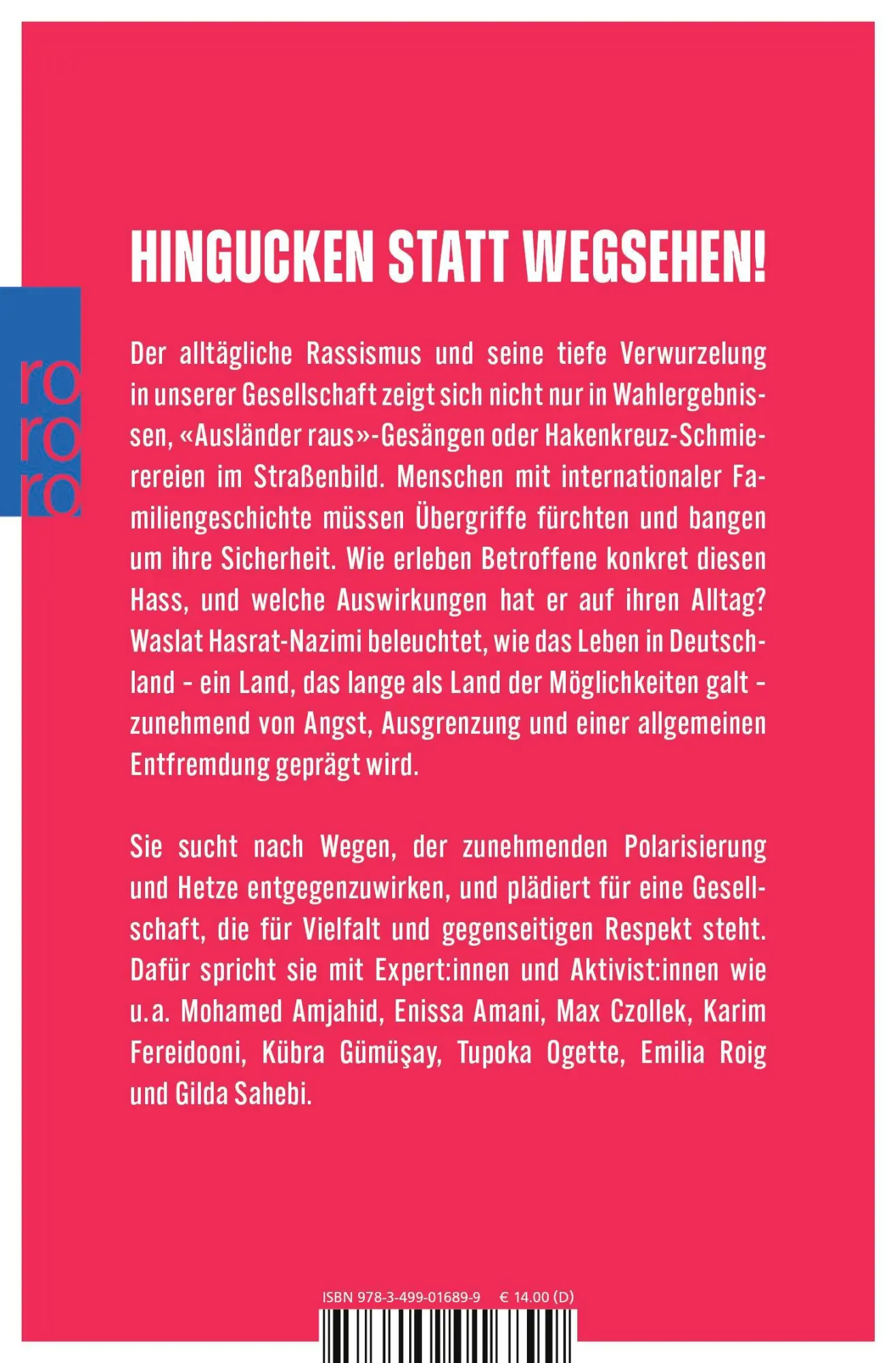 Rückseite: 9783499016899 | Rausländer - unsere Koffer sind gepackt | Waslat Hasrat-Nazimi | Buch