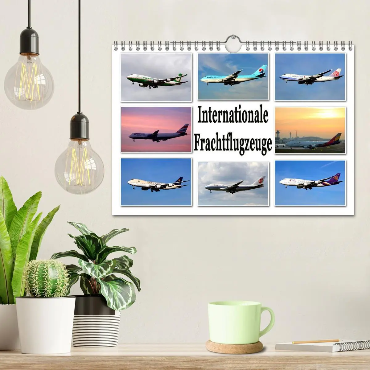 Bild: 9783516076899 | Internationale Frachtflugzeuge (Wandkalender 2026 DIN A4 quer),...