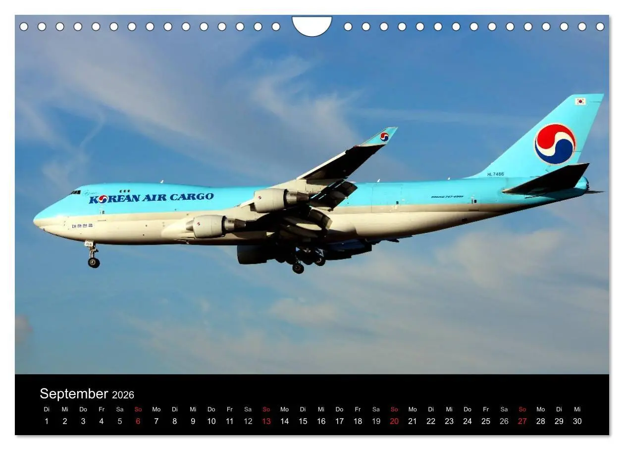 Bild: 9783516076899 | Internationale Frachtflugzeuge (Wandkalender 2026 DIN A4 quer),...