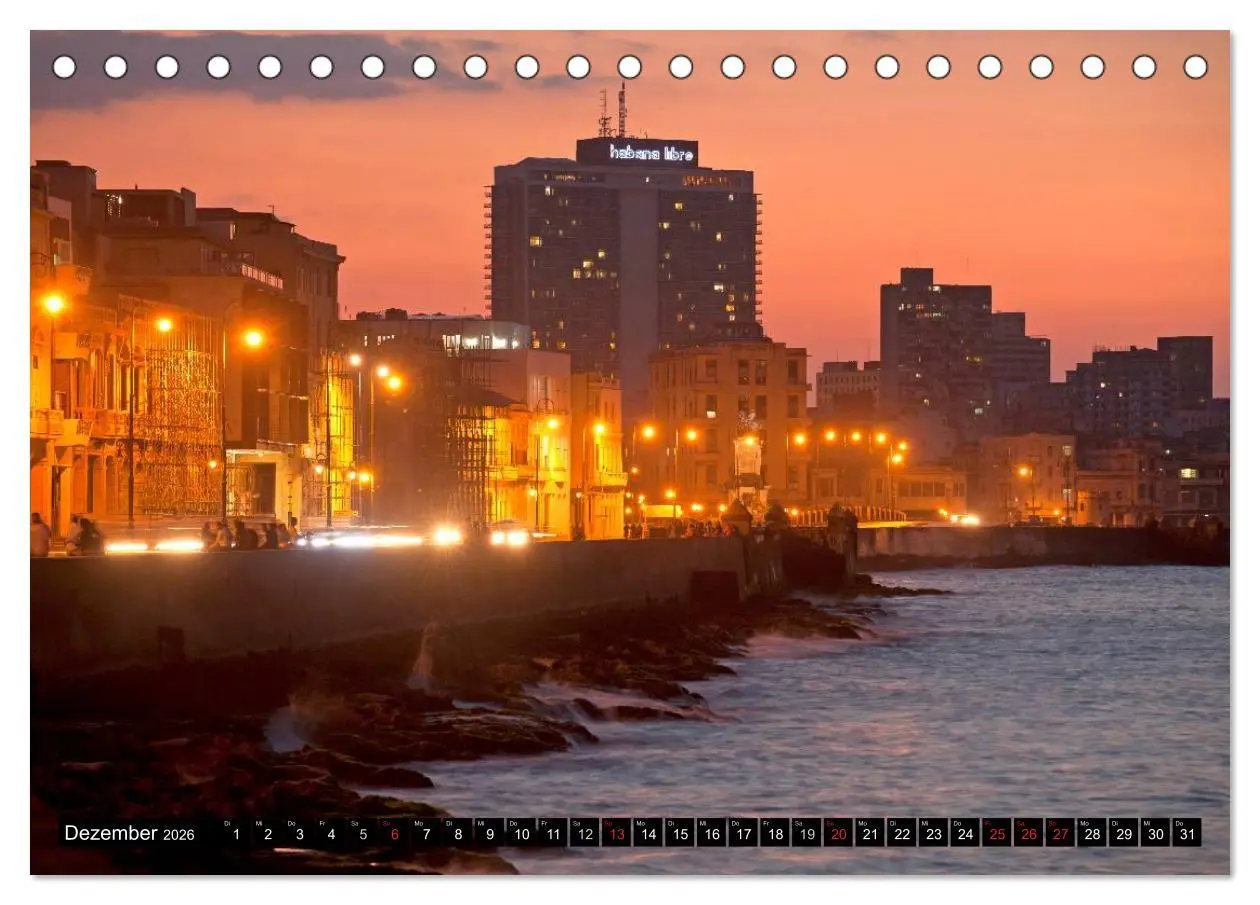 Bild: 9783516146899 | Cuba (Tischkalender 2026 DIN A5 quer), CALVENDO Monatskalender | 2026