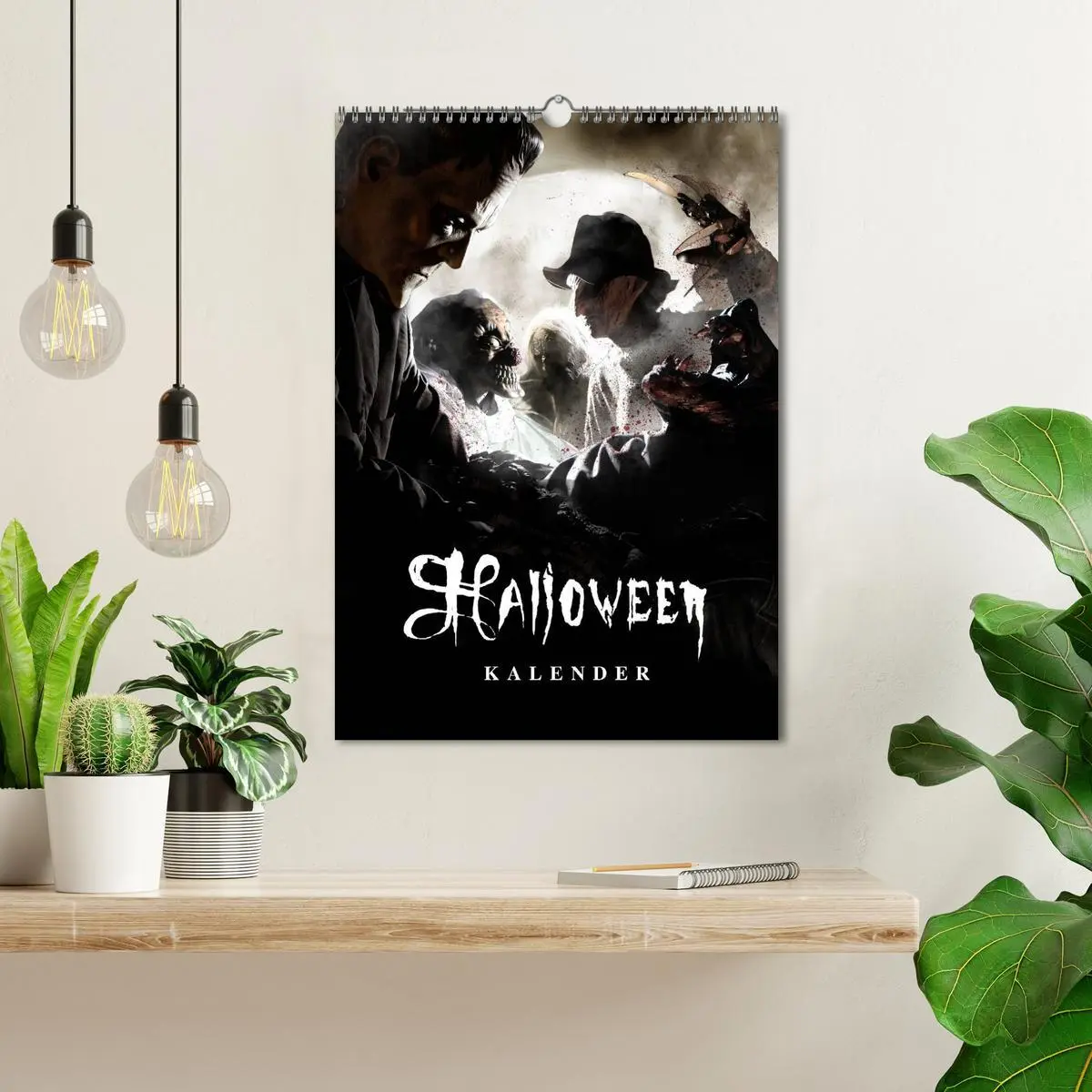 Bild: 9783516456899 | Halloween Optische Illusionen - Kalender 2026 (Wandkalender 2026...