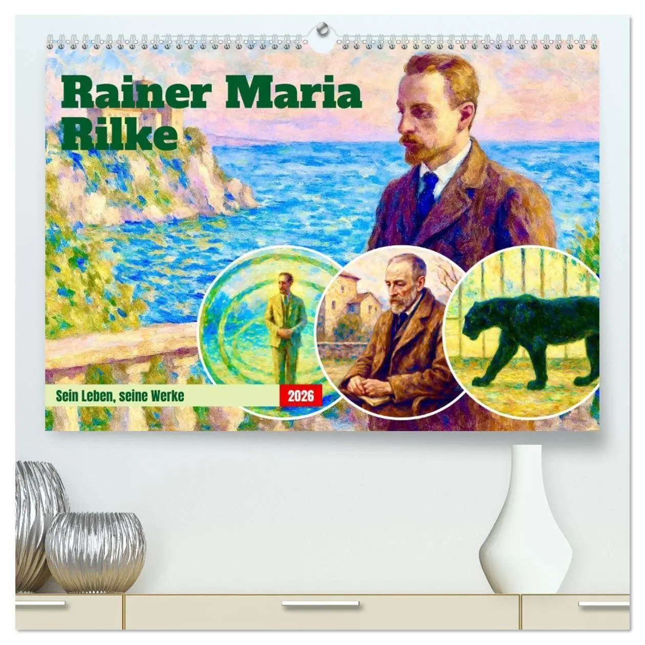 Cover: 9783516696899 | Rainer Maria Rilke. Sein Leben, seine Werke (hochwertiger Premium...
