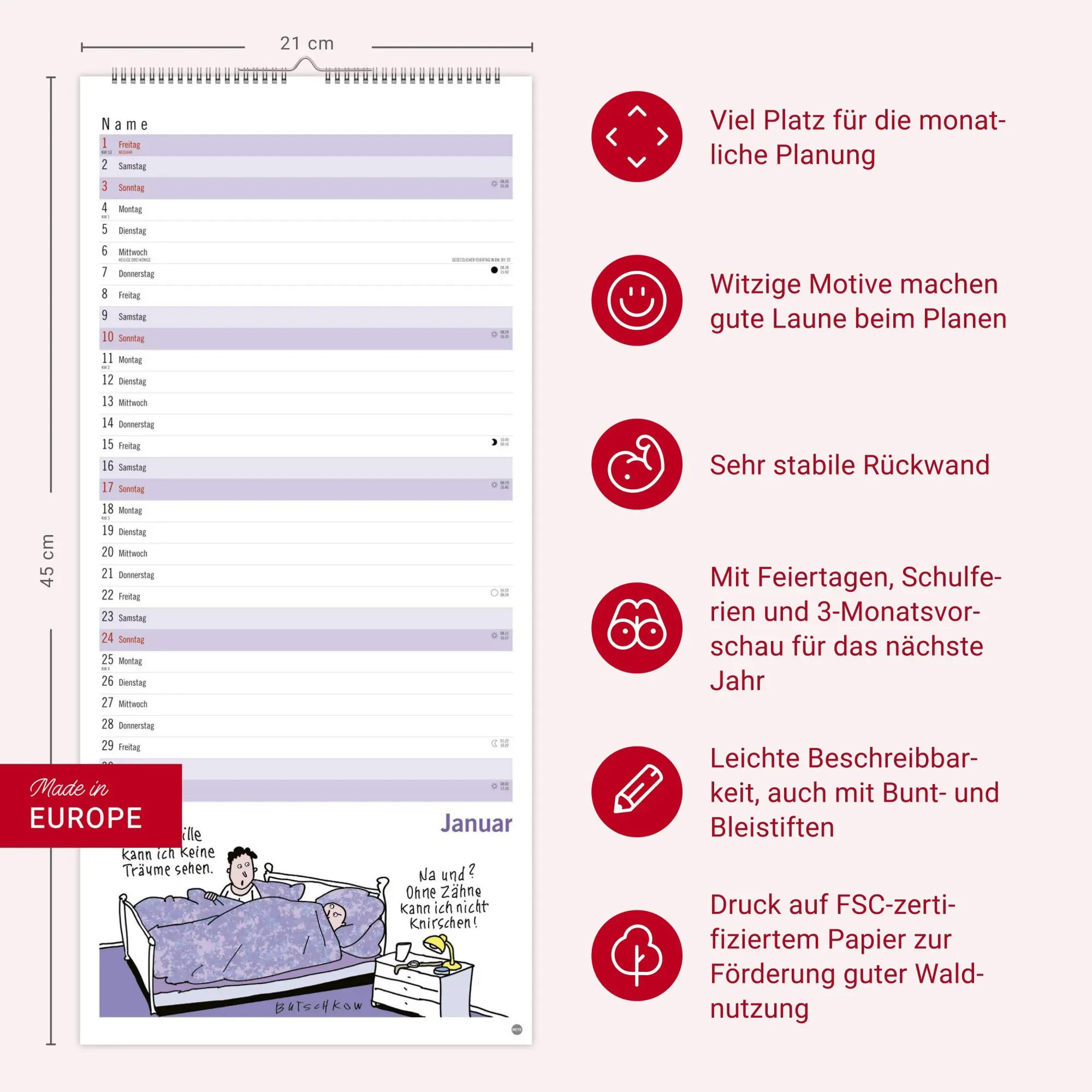 Bild: 9783756416899 | Peter Butschkow: Fröhlicher Unruhestand Planer 2027 | Peter Butschkow