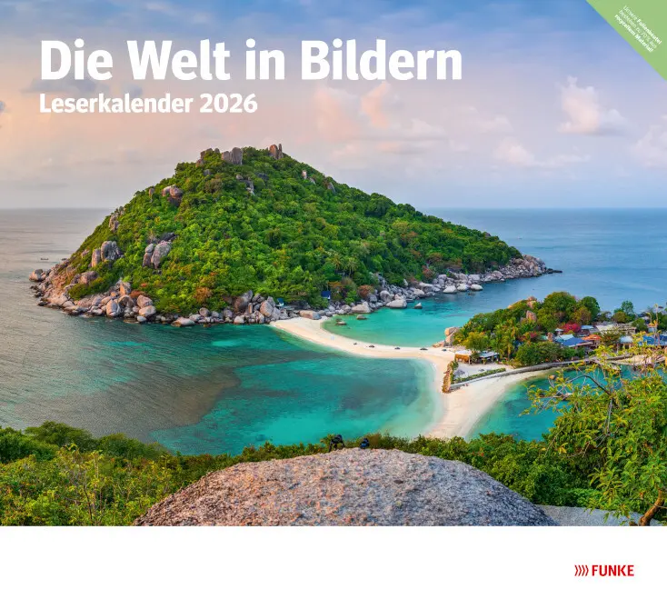 Cover: 9783837526899 | Die Welt in Bildern 2026 | Leserkalender 2026 | Reise Journal | 2026