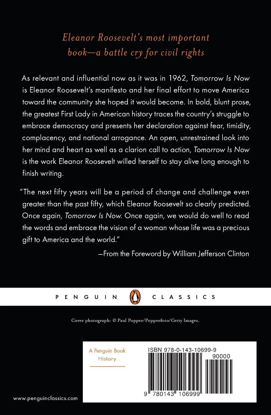Rückseite: 9780143106999 | Tomorrow Is Now | Eleanor Roosevelt | Taschenbuch | Englisch | 2012