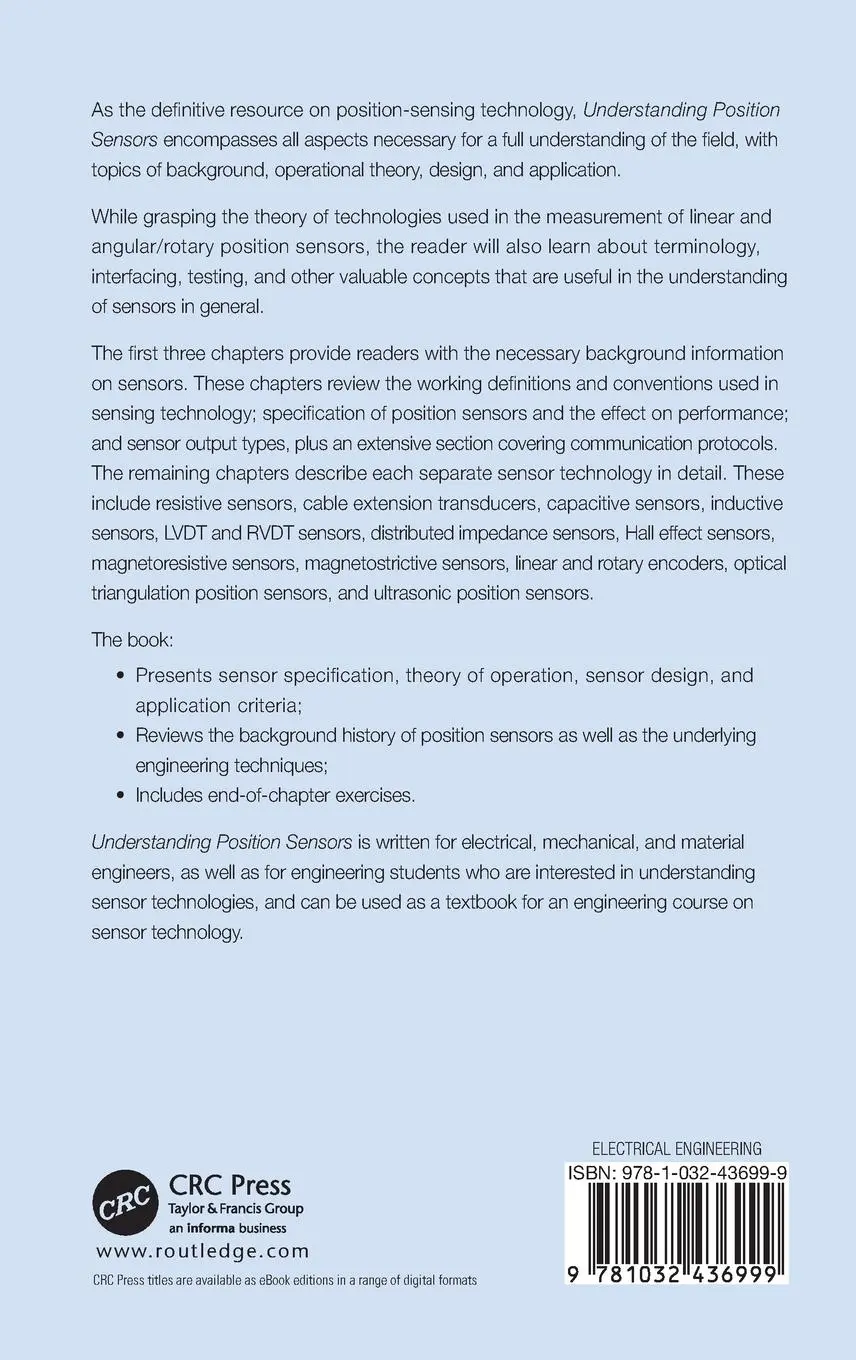 Rückseite: 9781032436999 | Understanding Position Sensors | David Nyce | Buch | Englisch | 2023