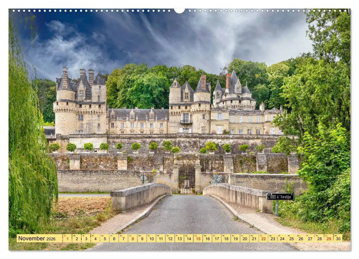 Bild: 9783457286999 | Châteaux. Im Tal der Loire (hochwertiger Premium Wandkalender 2026...