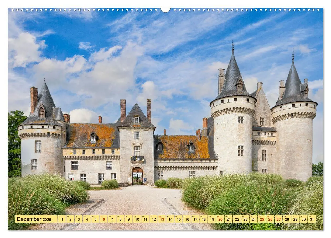 Bild: 9783457286999 | Châteaux. Im Tal der Loire (hochwertiger Premium Wandkalender 2026...
