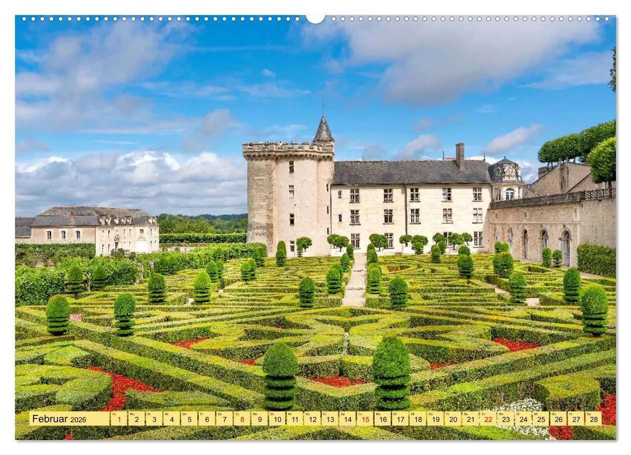 Bild: 9783457286999 | Châteaux. Im Tal der Loire (hochwertiger Premium Wandkalender 2026...