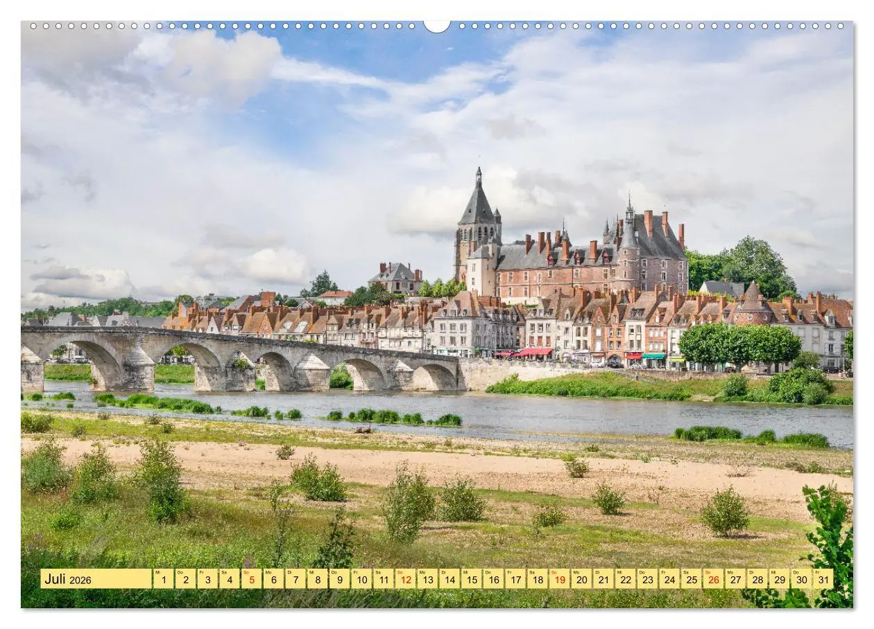 Bild: 9783457286999 | Châteaux. Im Tal der Loire (hochwertiger Premium Wandkalender 2026...