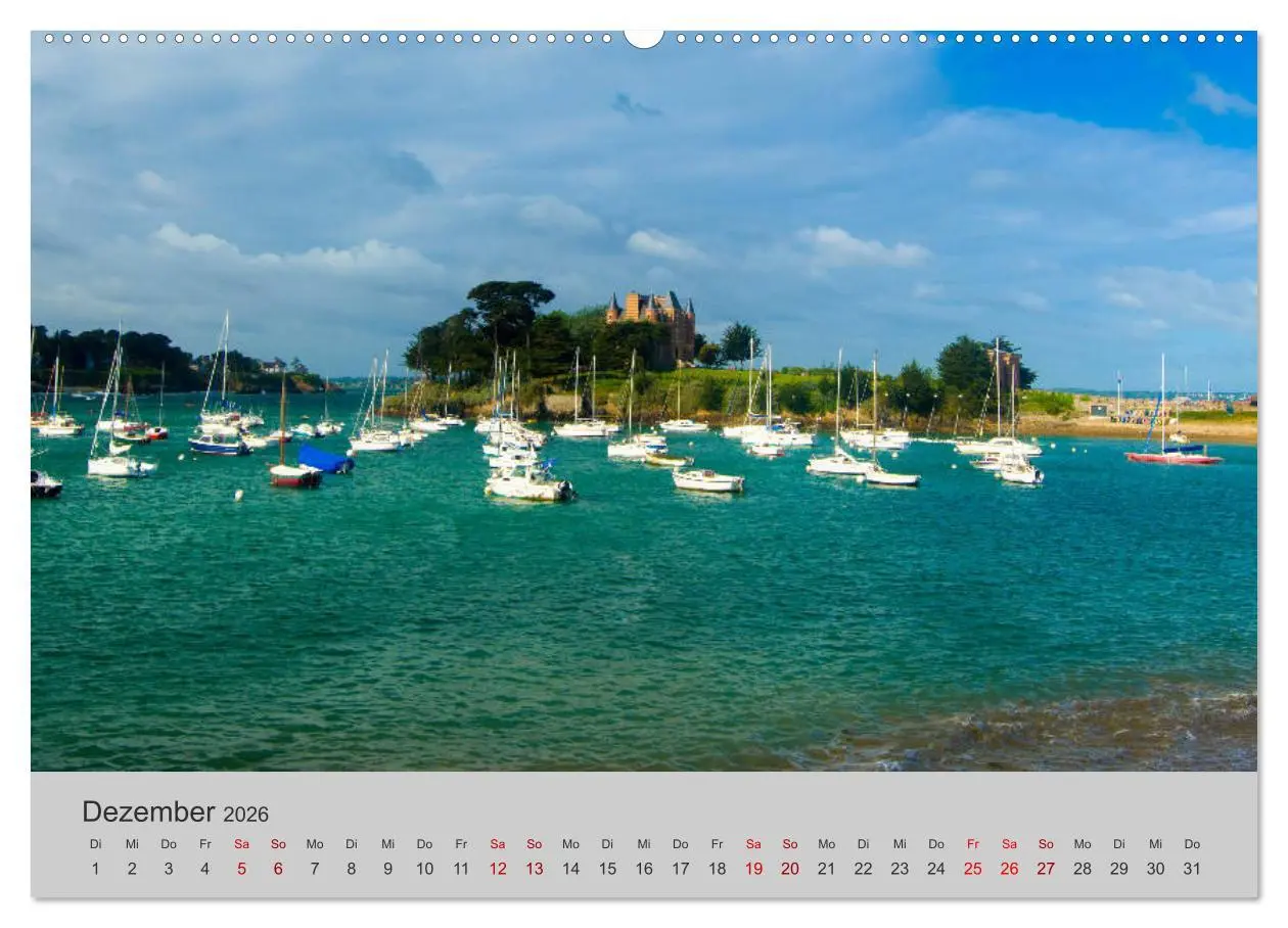Bild: 9783457806999 | Die Schönheit der Bretagne (Wandkalender 2026 DIN A2 quer),...