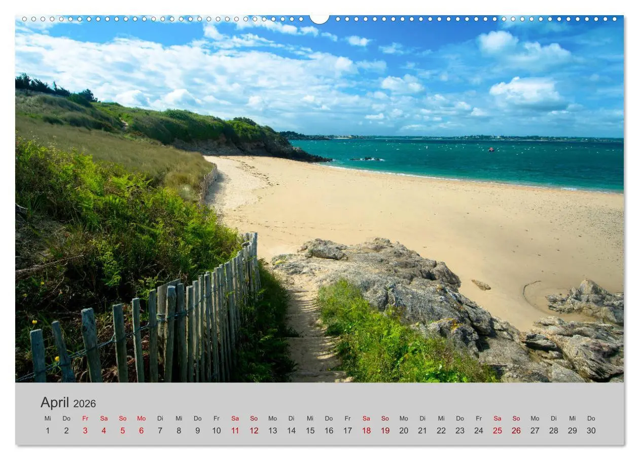 Bild: 9783457806999 | Die Schönheit der Bretagne (Wandkalender 2026 DIN A2 quer),...