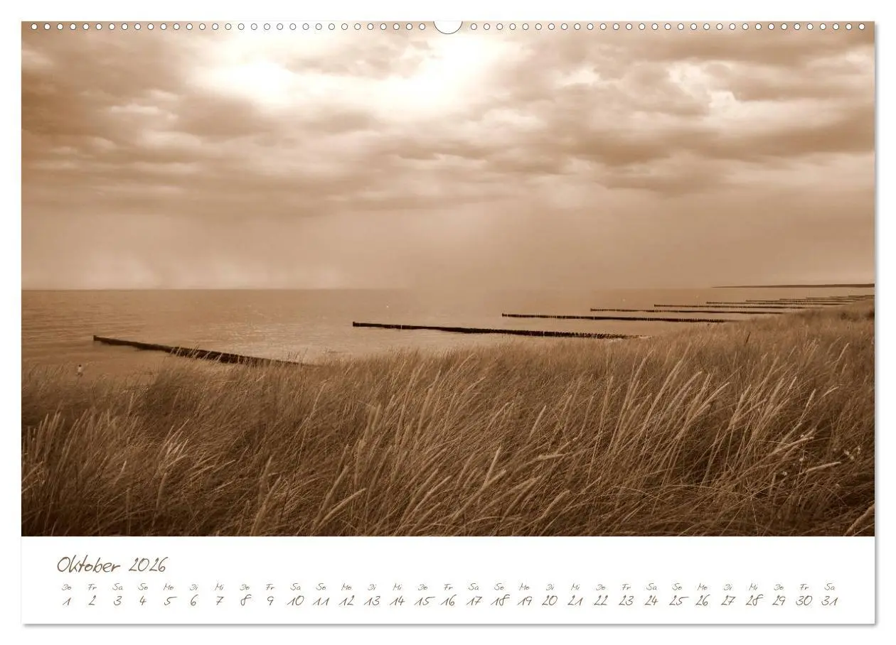 Bild: 9783457976999 | Ostsee-Nostalgie (Wandkalender 2026 DIN A2 quer), CALVENDO...
