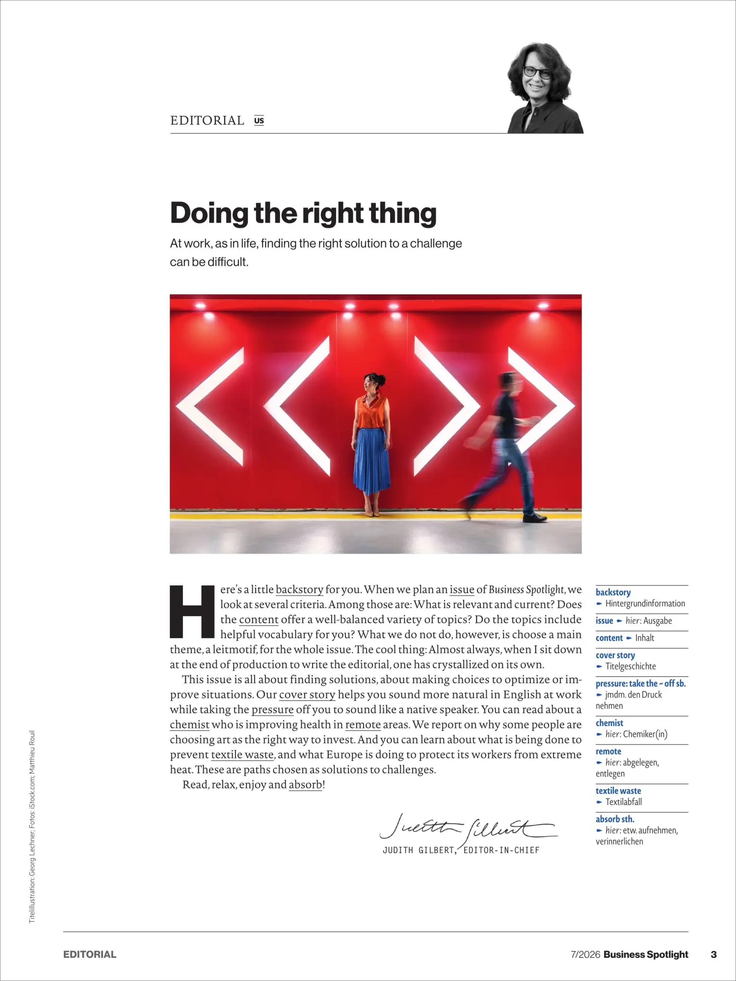 Bild: 9783689876999 | Business Spotlight 7/26 | ZEIT Sprachen GmbH | Broschüre | 52 S.