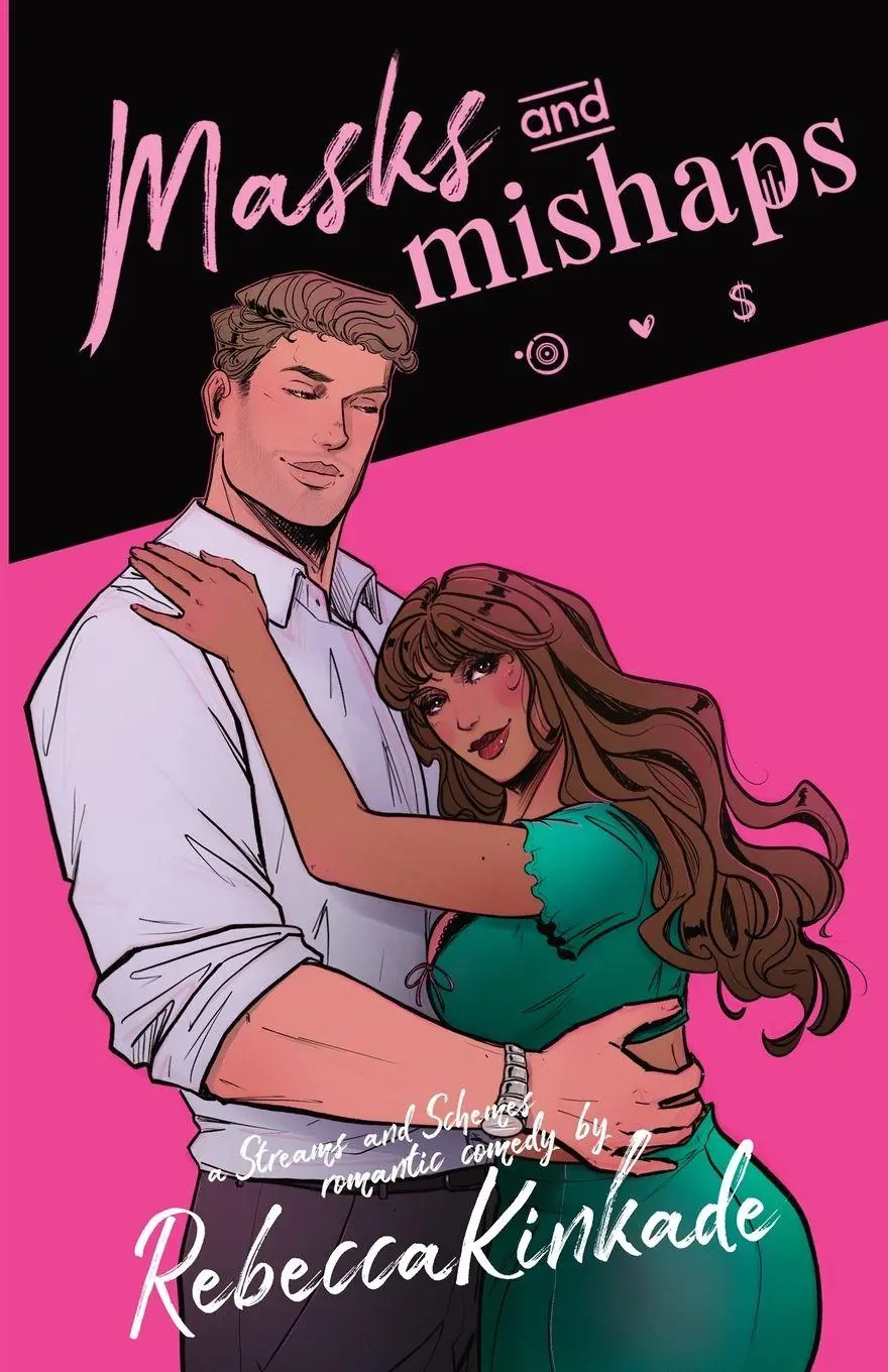 Cover: 9798990226999 | Masks and Mishaps | A Spicy Romantic Comedy | Rebecca Kinkade | Buch